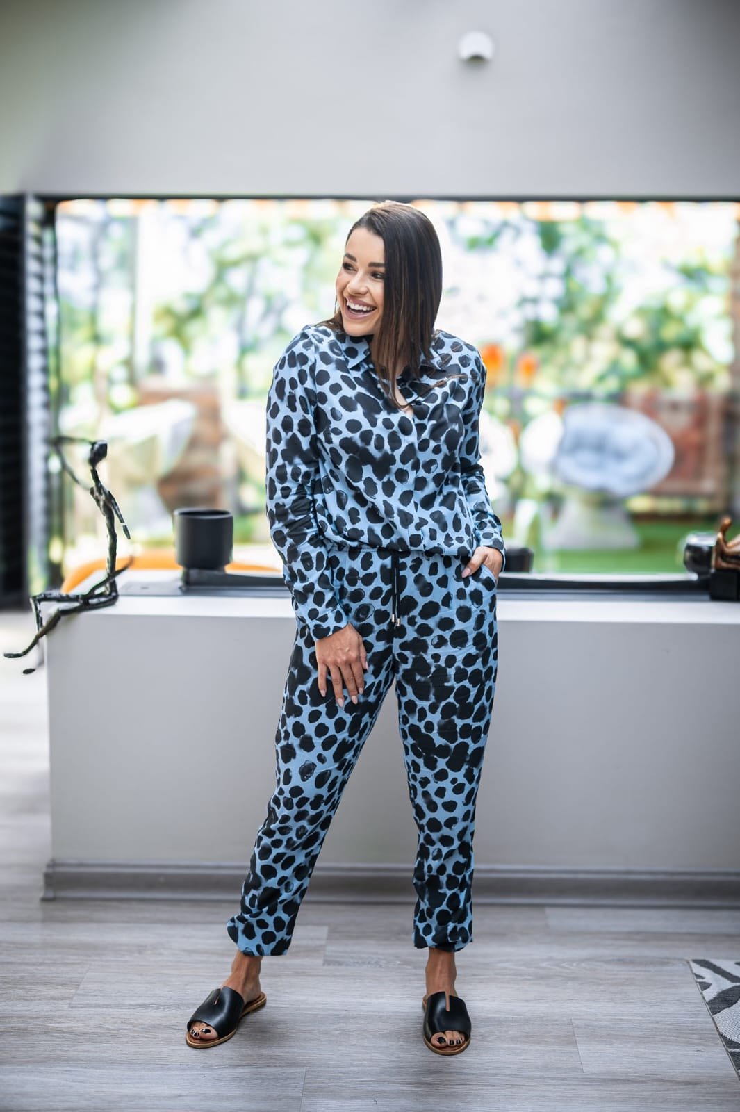 Iwant | Isla Pants | Storm Smudge