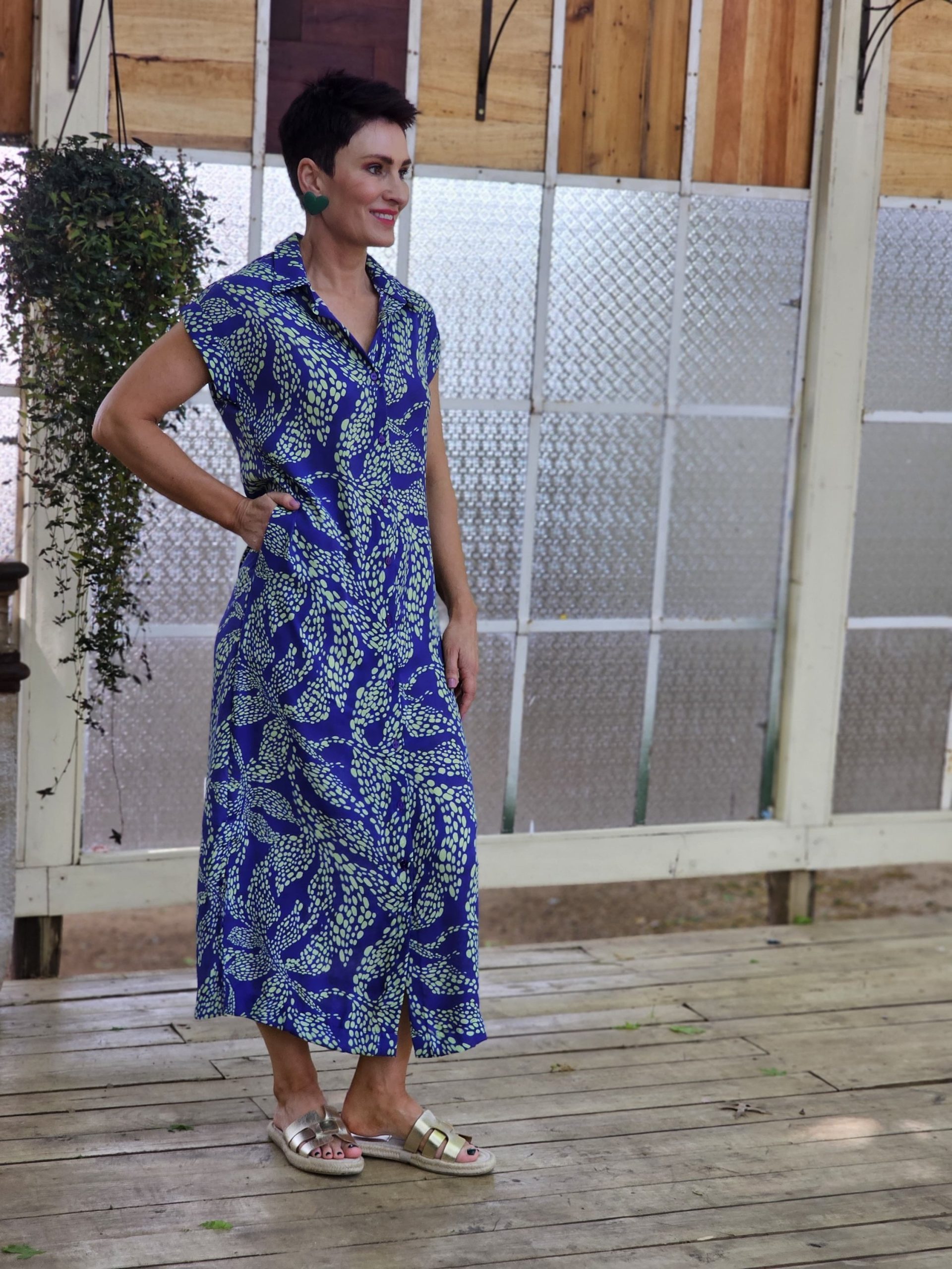 Iwant | Charlotte Dress | Ocean Vibes