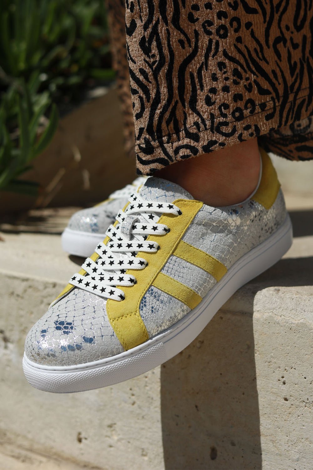 Julz | Malibu Silver Snake | Yellow