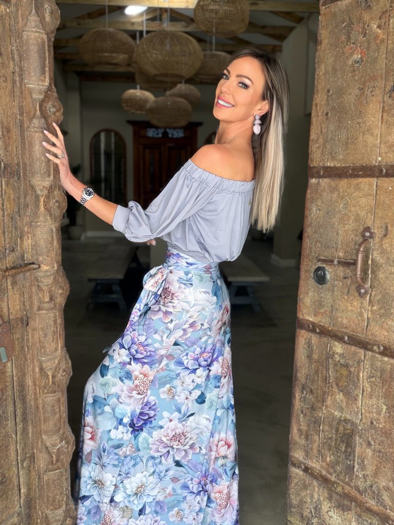 Loka | Everbloom | Wrap Skirt